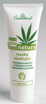 Natura - pleťová maska ošetřující 75g